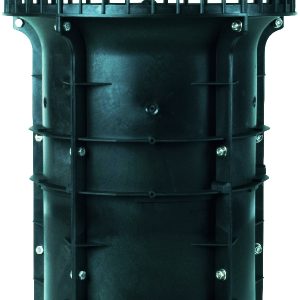 VBP043 Гибридный вентилятор VBP ms для многоэтажных домов, расход воздуха 400 м³/ч, макс. давление 14 Па, мощность 16 Вт, подключение через блок управления, 12V