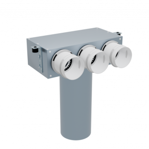 Flexag FL-PCP-125/75x3 пленум вентиляционный потолочный, D125, на 3 выхода FL