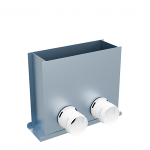 Flexag FL-PFP-300x100/75x2 пленум напольный, 300x100, на 2 выxода FL