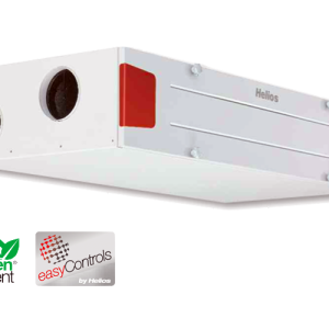 KWL EC 340 D R/L. Потолочная установка KWL с функц. рекуперации тепла, правостороннее или левостороннее исполнение, двигатели EC, автоматический байпас и Web-сервер (арт. R - 4237  L - 4238 )