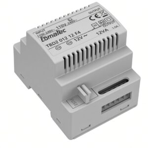 AVE491 Блок питания для вытяжных устройств Aereco, 230V AC/12V AC, 1A, IP20, DIN
