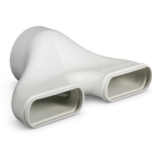 Easyflex D125 х 2 шт. 140 х 60 мм. двойной прямой адаптер на 125 мм.