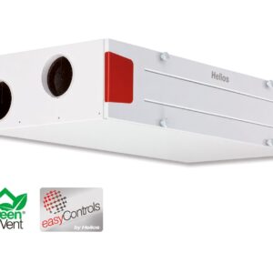 KWL EC 340 D R/L. Потолочная установка KWL с функц. рекуперации тепла, правостороннее или левостороннее исполнение, двигатели EC, автоматический байпас и Web-сервер (арт. R - 4237  L - 4238 )