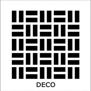 XD25-50 DECO Решетка 130 x 130 мм., Ø80 мм., про-во Бельгия (арт. 801124)