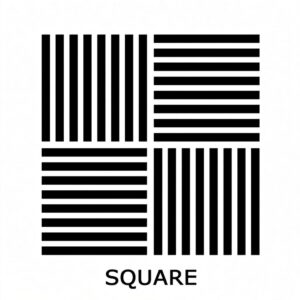 XD25-50 SQUARE Решетка 130 x 130 мм., Ø80 мм., про-во Бельгия (арт. 801120)