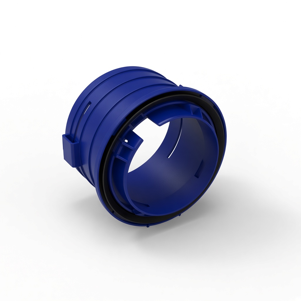 Easyflex round, фитинг для круглого воздуховода Ø90 для накладного монтажа