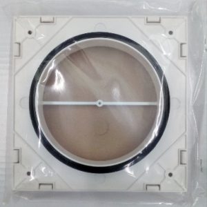 XD Рамка для решетки Ø125 - 174 x 174 мм. (стандартная), белая, про-во Бельгия (арт. 801189)