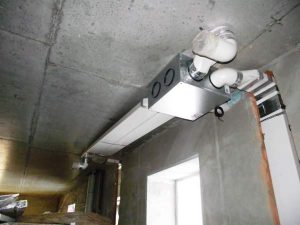 AERECO HYGRO монтаж системы вентиляции