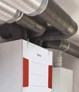 Установка приточно-вытяжной вентиляции с рекуперацией тепла