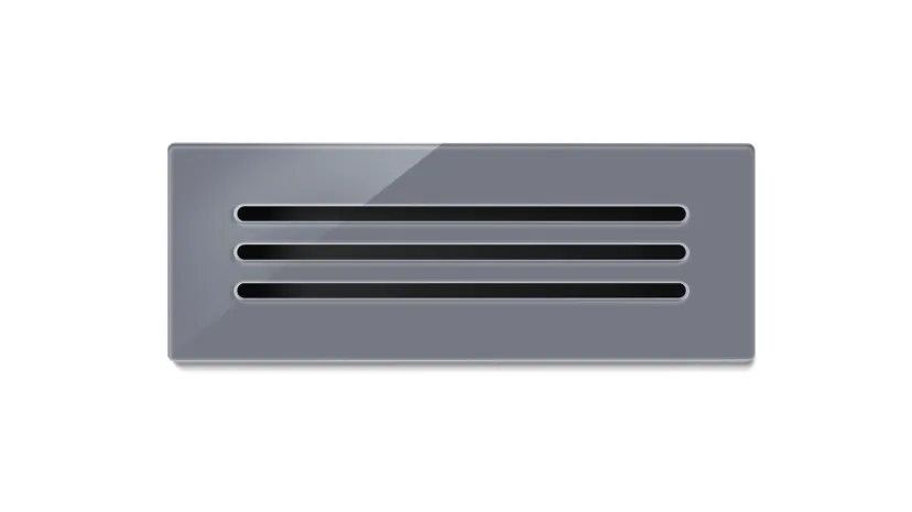 Решётка D5 Horizon стекло голубая — изображение 3