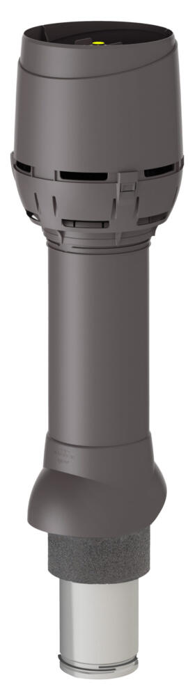 VILPE FLOW 125/ИЗ/700 — вент. выход, антрацит