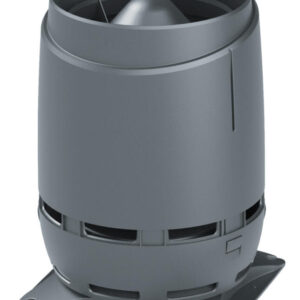 VILPE FLOW 160S — вент. выход + основание 300x300, серый