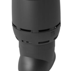 VILPE FLOW XL-160/ИЗ/700 — вент. выход, чёрный
