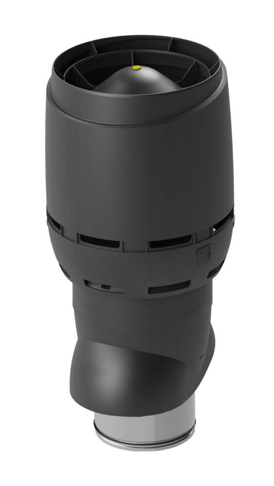 VILPE FLOW XL-250/ИЗ/700 — вент. выход, чёрный