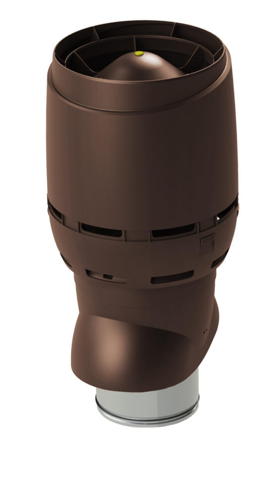 VILPE FLOW XL-250/ИЗ/500 — вент. выход, коричневый