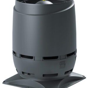 VILPE FLOW 250S — вент. выход + основание 400x400, серый