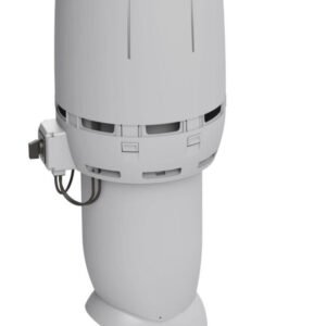 VILPE FLOW ECo125P/700 — крышный вентилятор, светло-серый