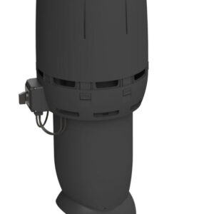 VILPE FLOW ECo125P/700 — крышный вентилятор, чёрный