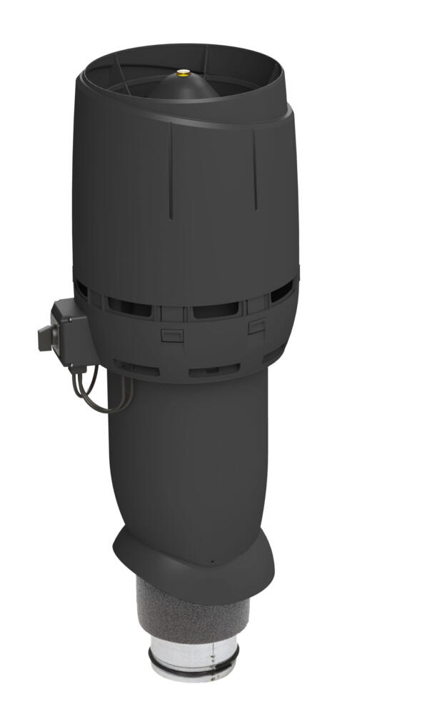 VILPE FLOW ECo125P/700 — крышный вентилятор, чёрный