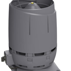VILPE FLOW ECo160S — крышный вентилятор, серый