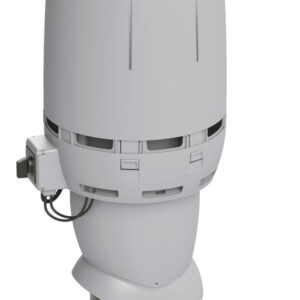 VILPE FLOW ECo125P/500 — крышный вентилятор, светло-серый