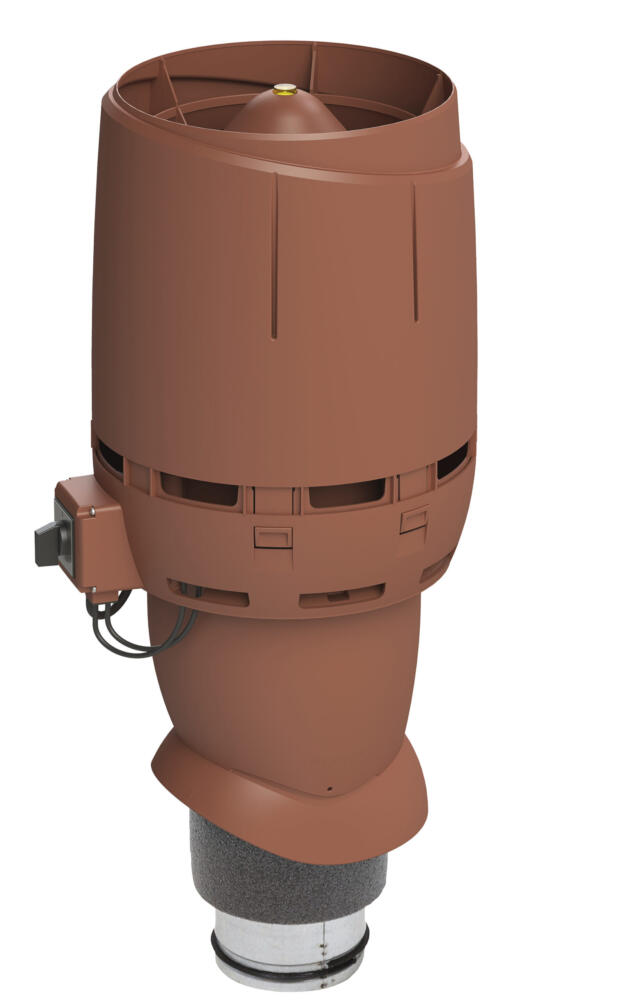 VILPE FLOW ECo125P/500 — крышный вентилятор, кирпичный