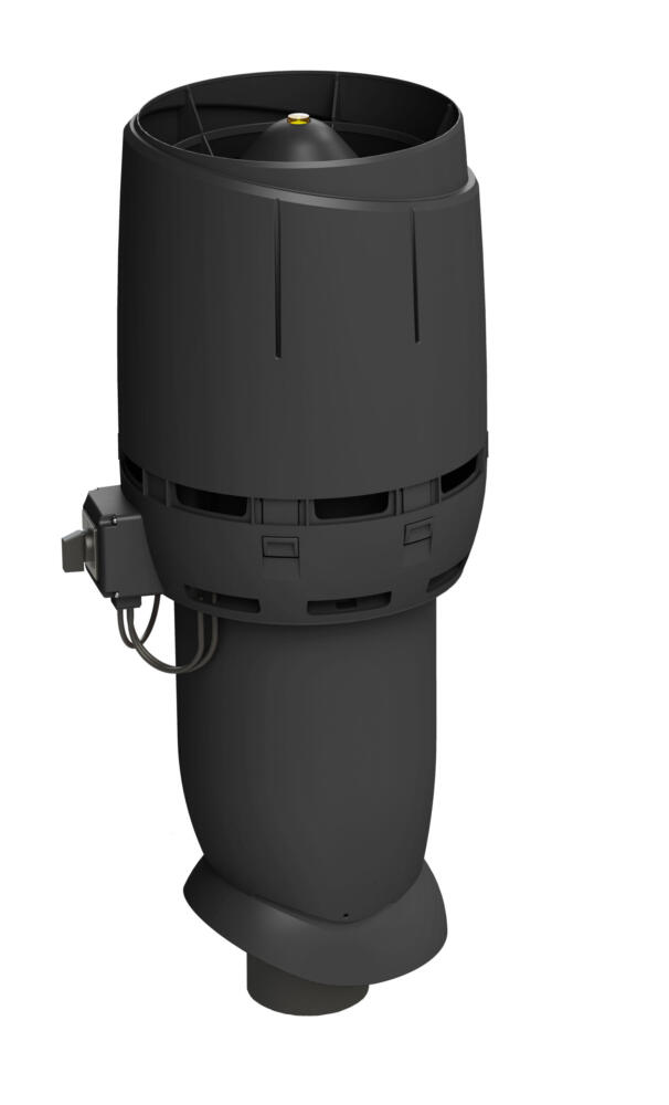 VILPE FLOW ECo110P/700 — крышный вентилятор, чёрный