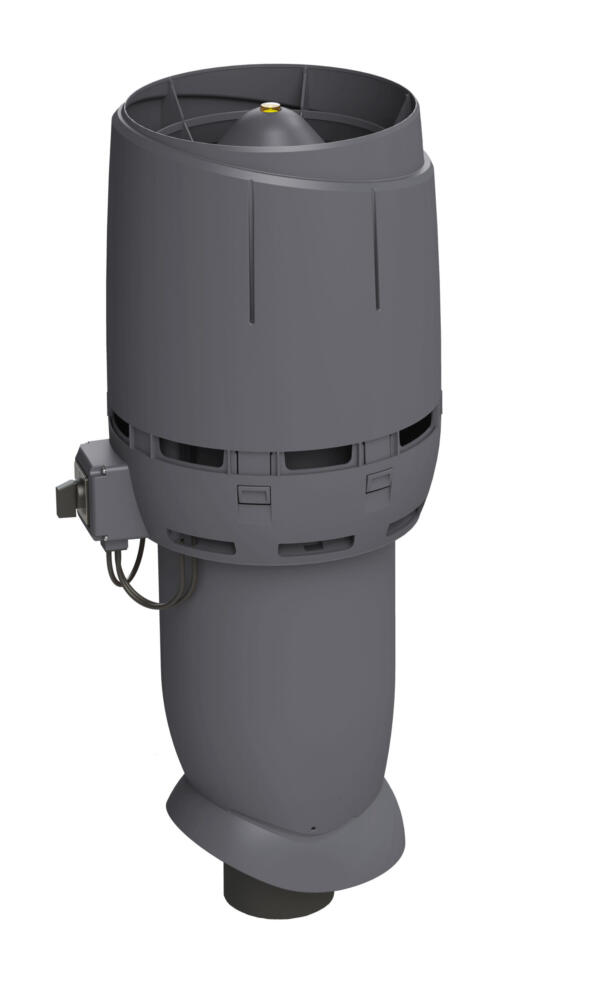 VILPE FLOW ECo110P/700 — крышный вентилятор, серый