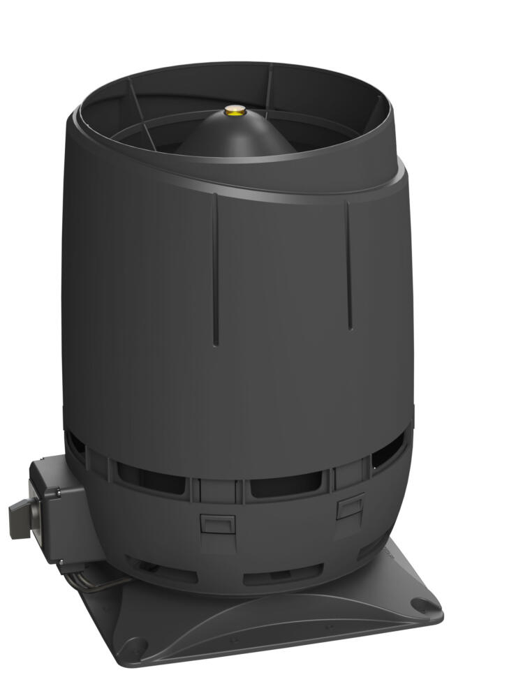 VILPE FLOW ECo110S — крышный вентилятор, чёрный