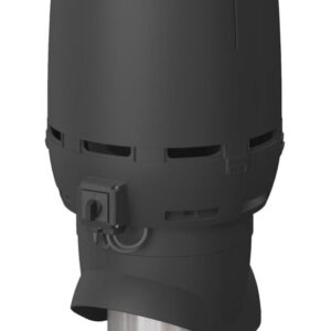 VILPE FLOW ECo200P/500 — крышный вентилятор, чёрный
