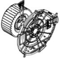 ЗИП: вентилятор (fan on motor plate) для Healthbox 3.0 / Go