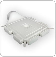 Easyflex — распредкоробка угловая D160 на 6 каналов