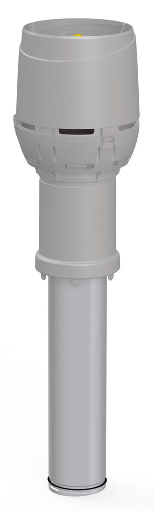 VILPE FLOW 125C/ИЗ/400 — навершие, светло-серый