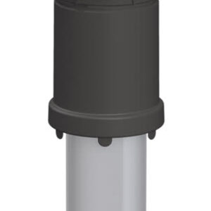 VILPE FLOW 125C/ИЗ/400 — навершие, чёрный