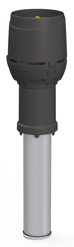 VILPE FLOW 125C/ИЗ/400 — навершие, чёрный