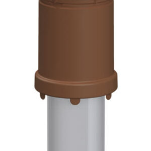 VILPE FLOW 125C/ИЗ/400 — навершие, коричневый