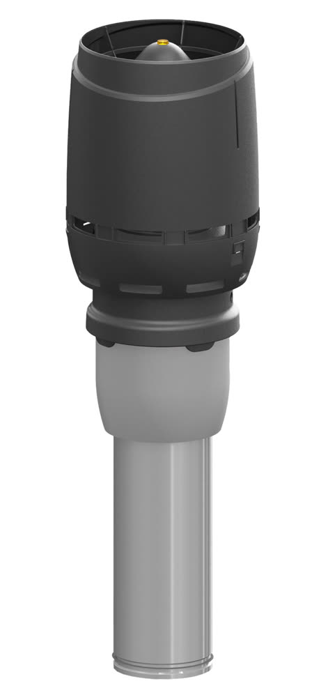 VILPE FLOW 160C/ИЗ/400 — навершие, чёрный