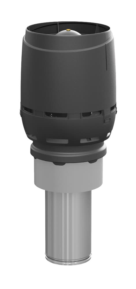 VILPE FLOW 200C/ИЗ/450 XL — навершие, чёрный
