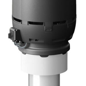 VILPE FLOW ECo200C/450 XL — крышный вентилятор, чёрный