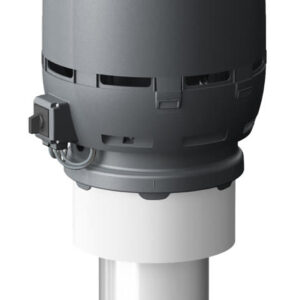 VILPE FLOW ECo200C/450 XL — крышный вентилятор, серый