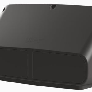 VILPE IO INTAKE 200/250 — настенный приточный элемент, чёрный