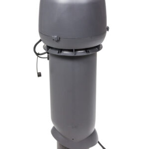 VILPE ECo190P/125/700 — крышный вентилятор со старым типом колпака, серый