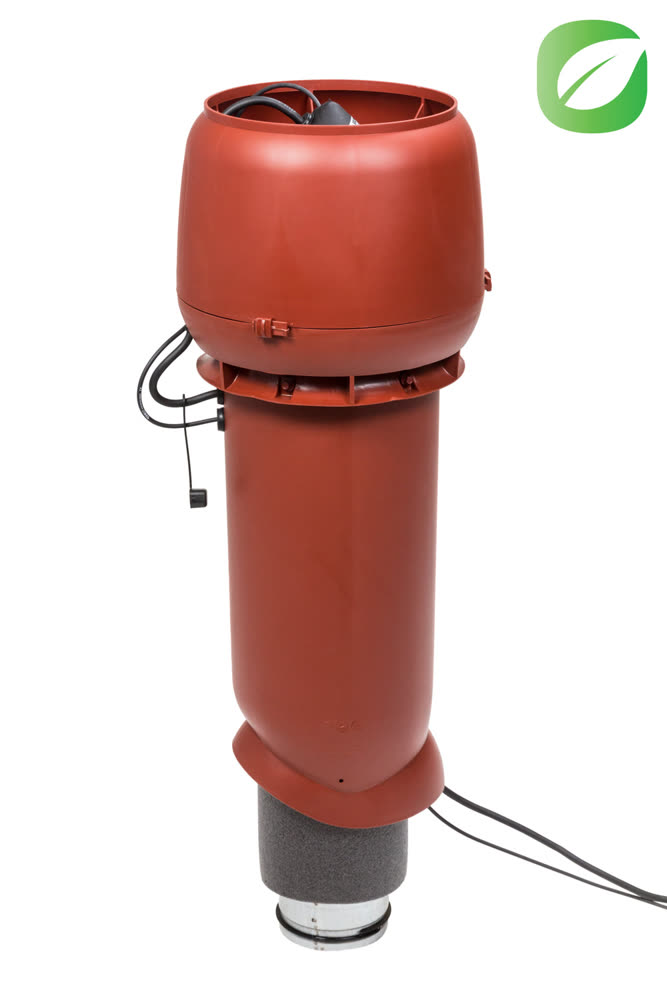 VILPE ECo190P/125/700 — крышный вентилятор со старым типом колпака,