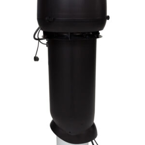 VILPE ECo220P/160/700 — крышный вентилятор со старым типом колпака, чёрный