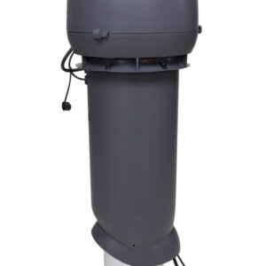 VILPE ECo220P/160/700 — крышный вентилятор со старым типом колпака, серый
