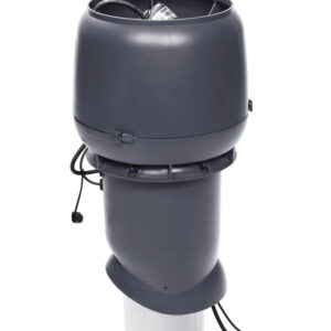 VILPE ECo220P/160/500 — крышный вентилятор со старым типом колпака, серый