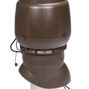 VILPE ECo250P/200/500 — крышный вентилятор со старым типом колпака, коричневый