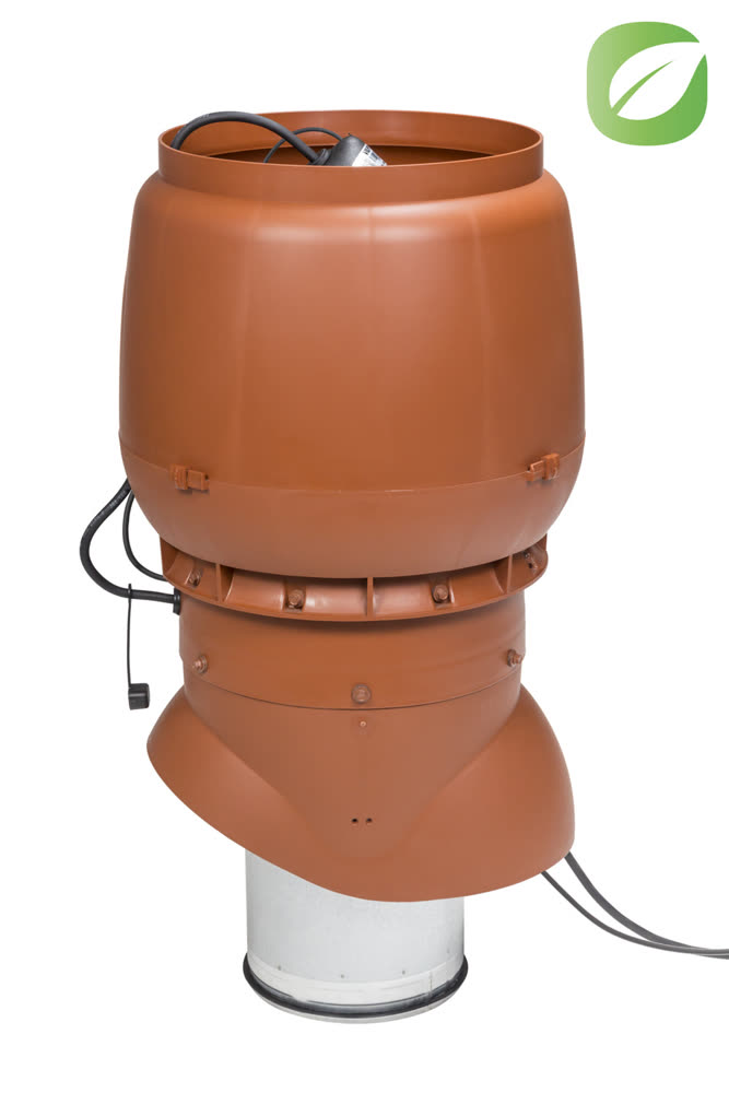 VILPE ECo250P/200/500 — крышный вентилятор со старым типом колпака,