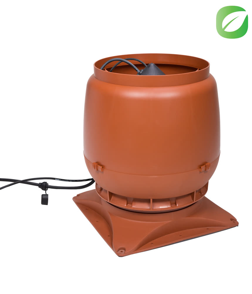 VILPE ECo250S — крышный вентилятор со старым типом колпака,