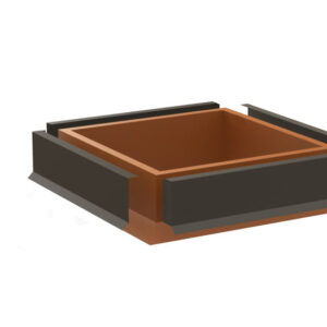 VILPE MULTIROOF 200 FLASHING SET, серый